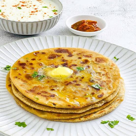 Aloo Pyaz Parantha